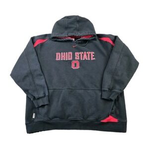 Nike Team Men's Ohio State University NCAA Hooded Sweatshirt Fan Gear Size 2XL